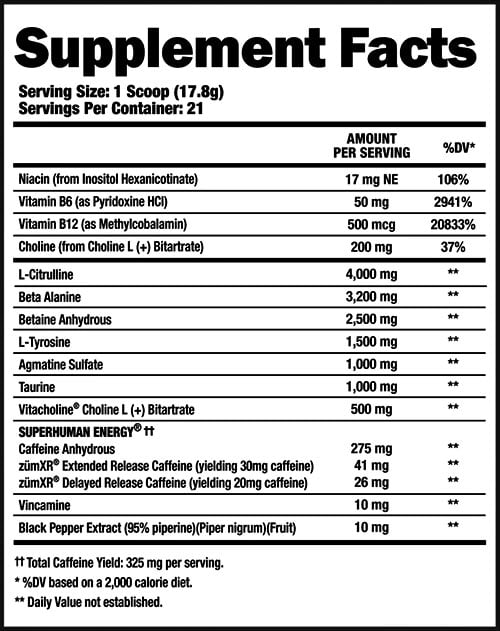Alpha Lion Superhuman Original Label