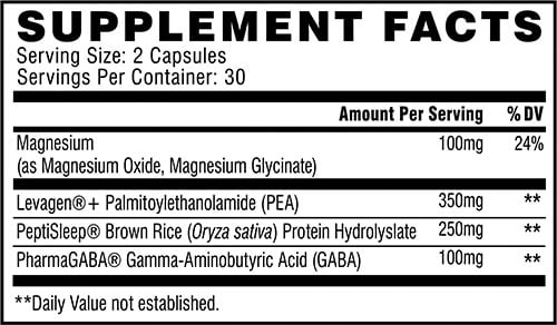 Cellucor Labs Sleep Label